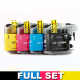 Brother Compatible Ink Cartridge Bundle LC133  B / C / M / Y